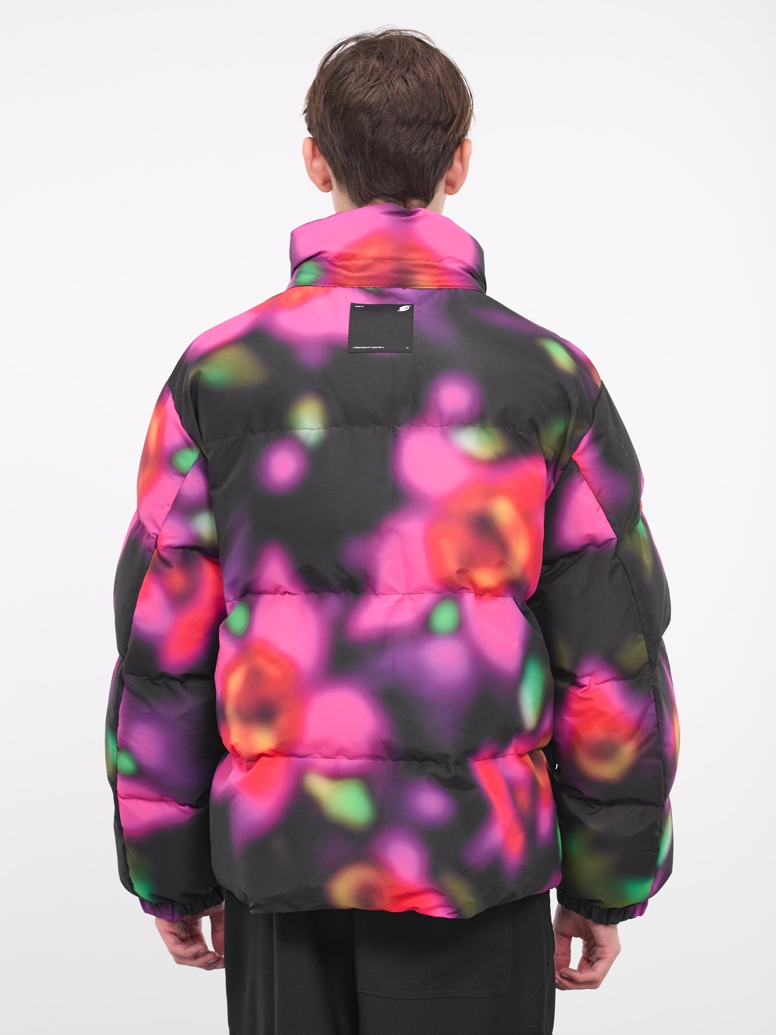 Blurred Puffer Jacket - 3