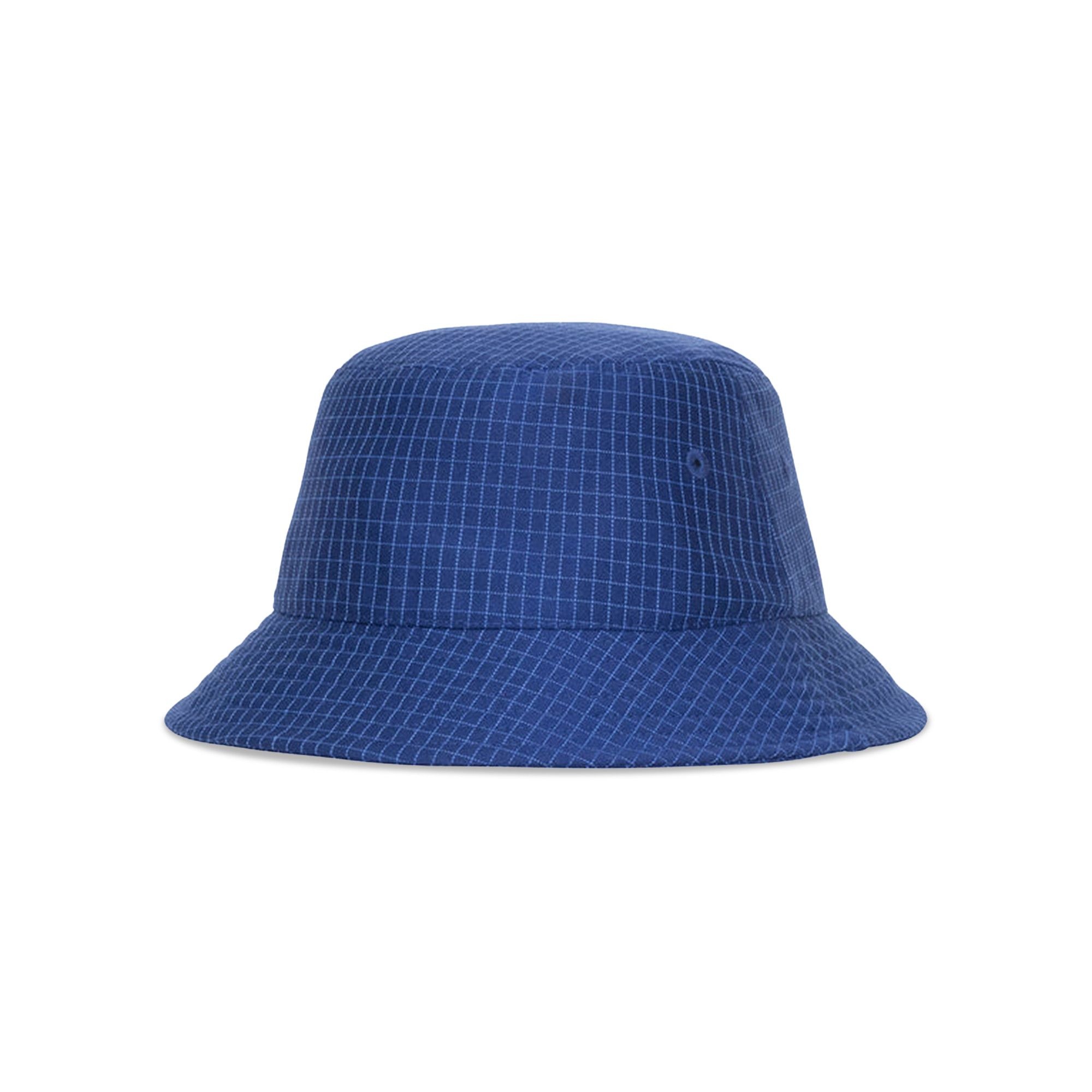 Stussy Grid Basic Bucket Hat 'Blue' - 2