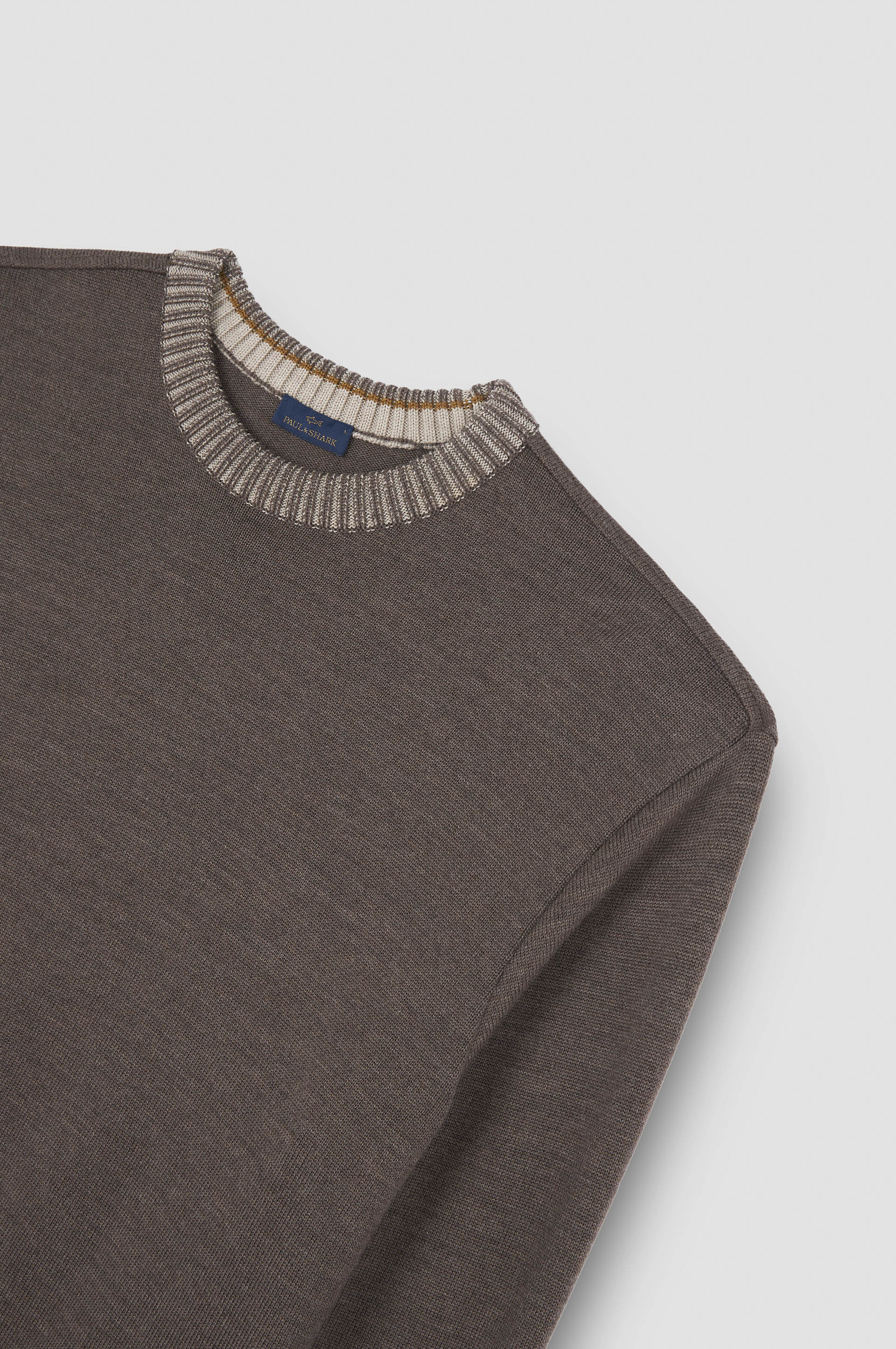 SOFT COOL TOUCH WOOL CREWNECK SWEATER - 5