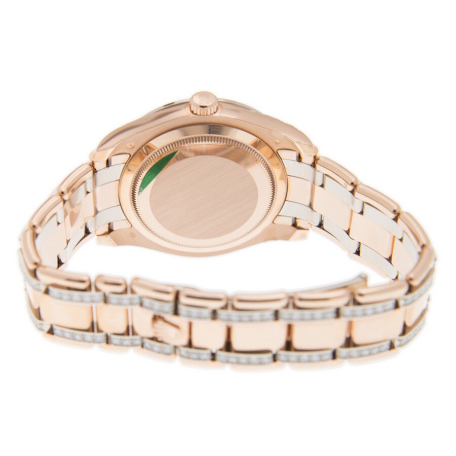 Rolex Pearlmaster 39 Diamond Pave Dial Men's 18kt Rose Gold Pearlmaster Watch 86285DRPM - 5