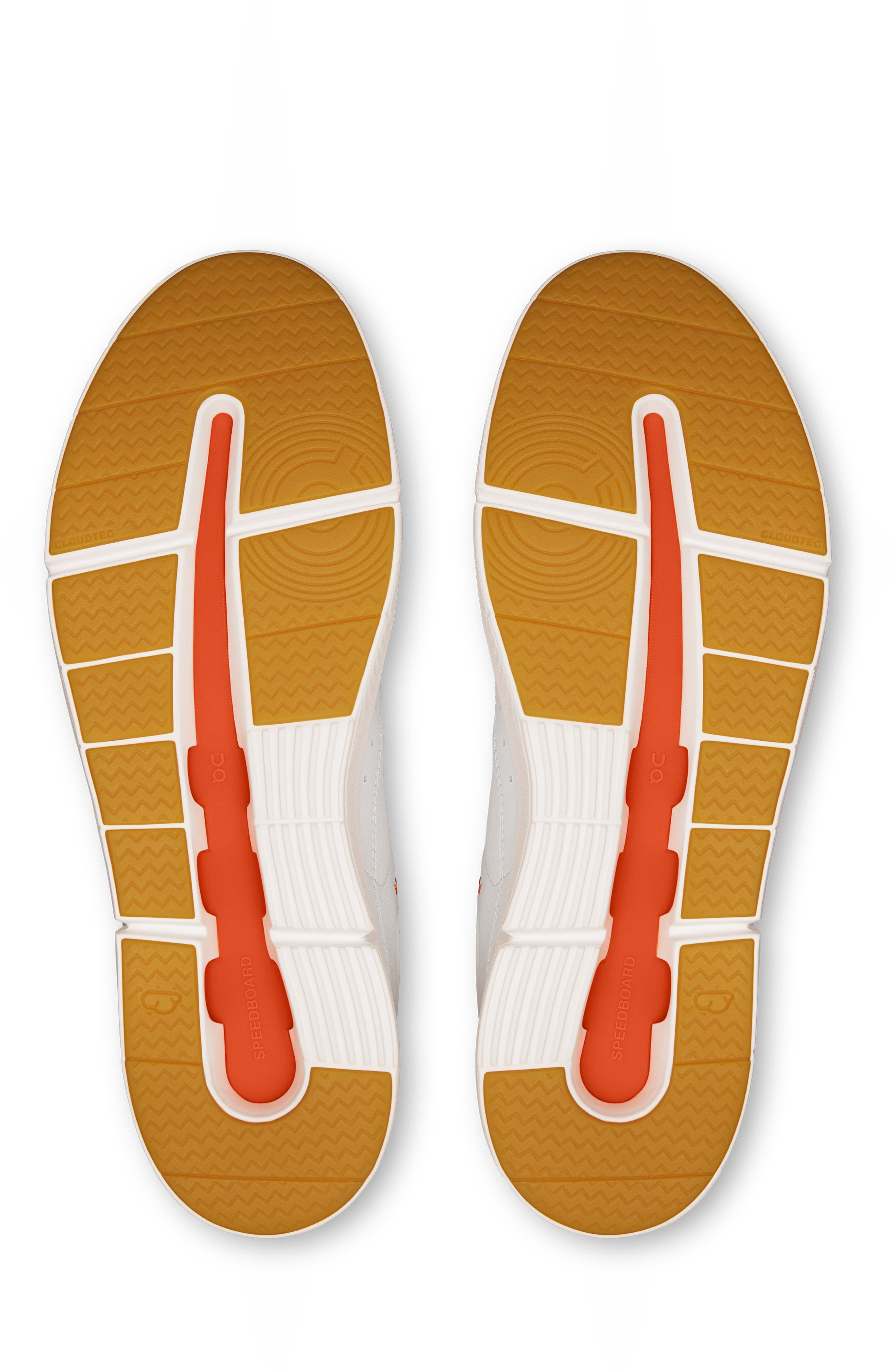 On THE ROGER Centre Court Tennis Sneaker in White/Flame at Nordstrom - 4