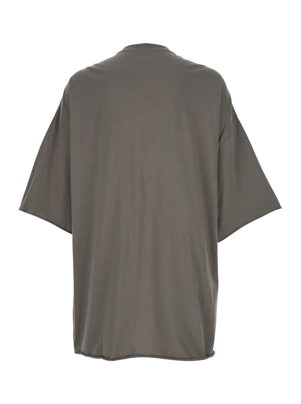Rick Owens Men 'Tommy T' Grey Oversized T-Shirt In Cotton Man - 2
