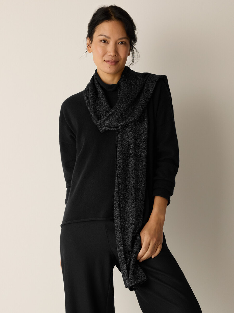 Wool Shimmer Scarf 3