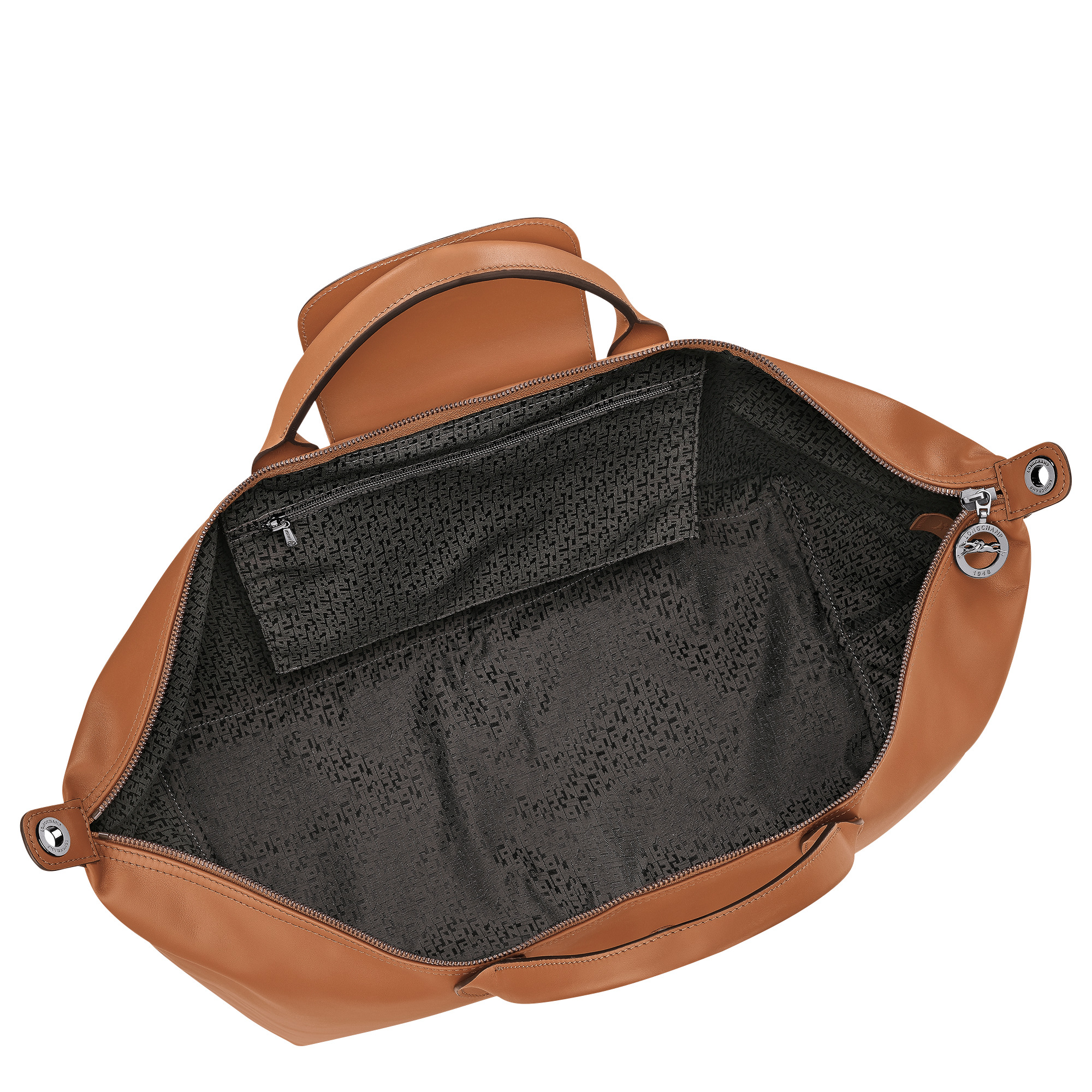 Le Pliage Xtra L Travel bag Cashew - Leather - 4