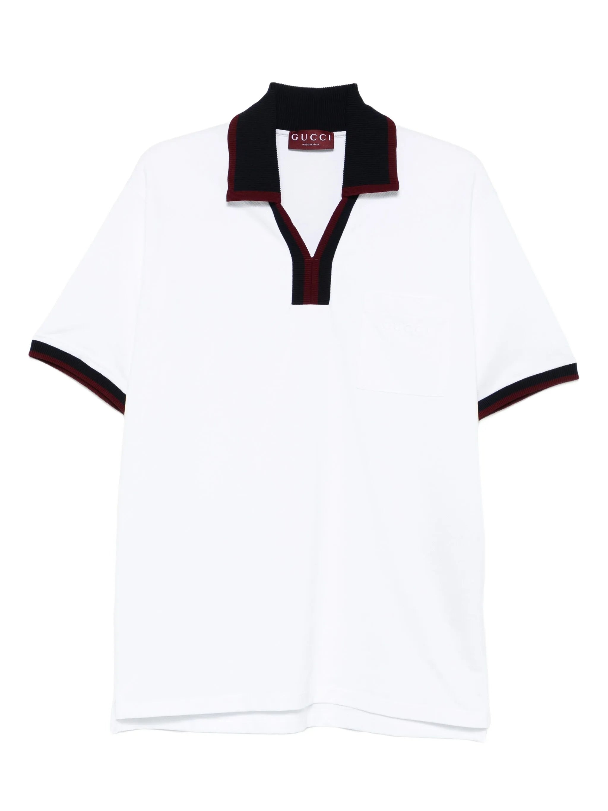 Gucci Polo-collar Cotton T-shirt - 1