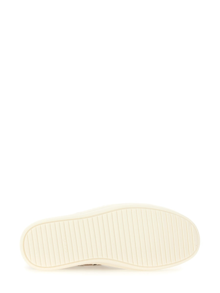 Rick Owens Women Leather Sneaker - 5