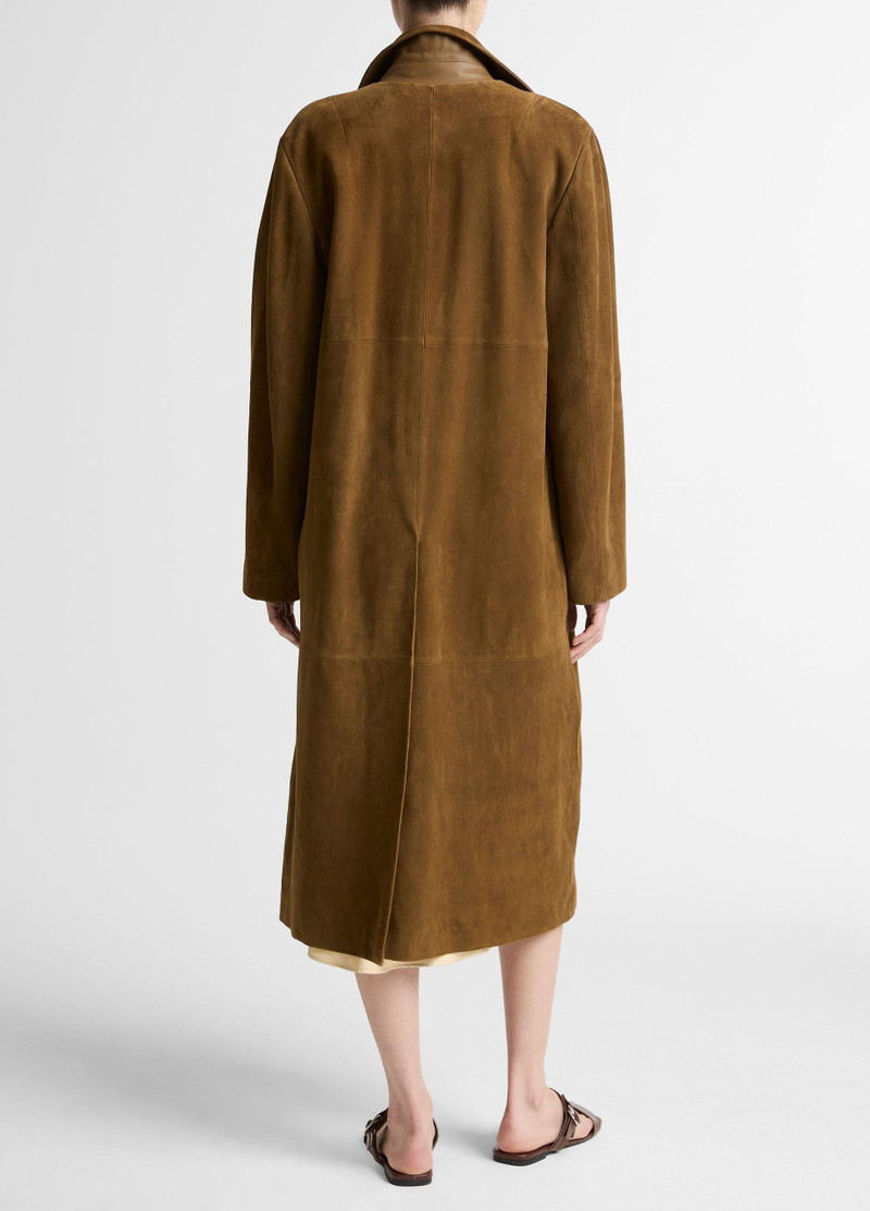 Vince Suede Long Coat outlook