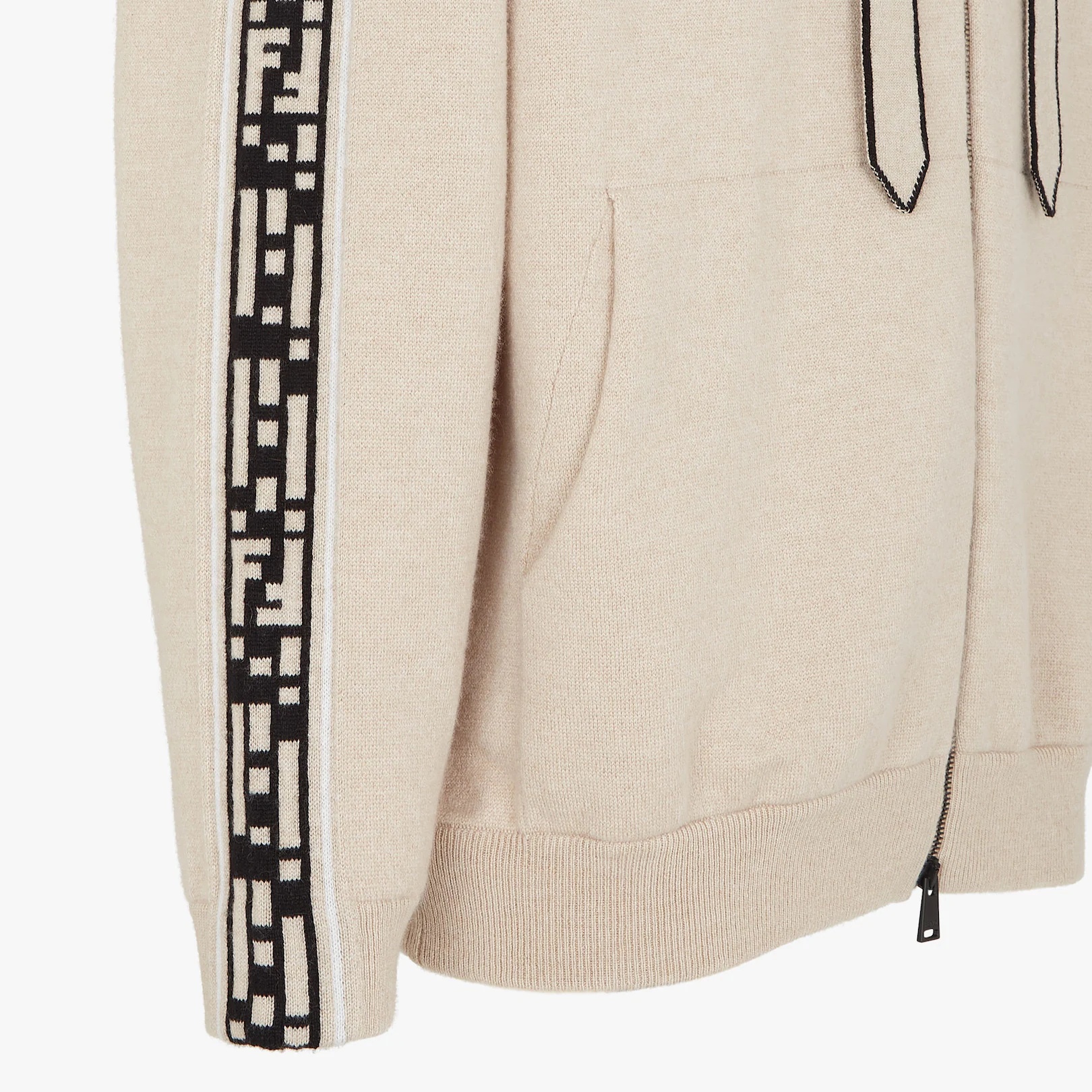 Beige cashmere cardigan - 3