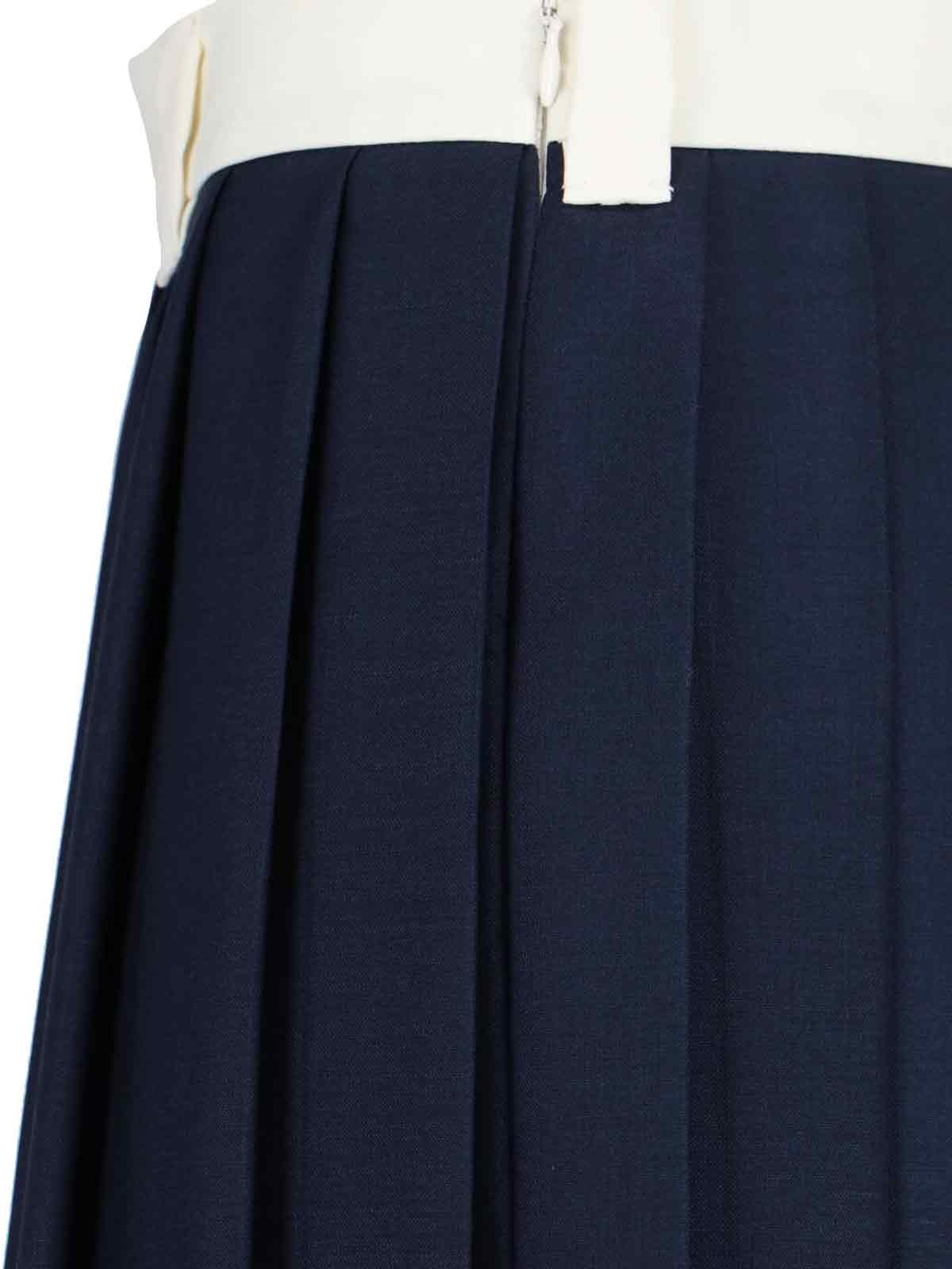 PLEATED MIDI SKIRT - 4