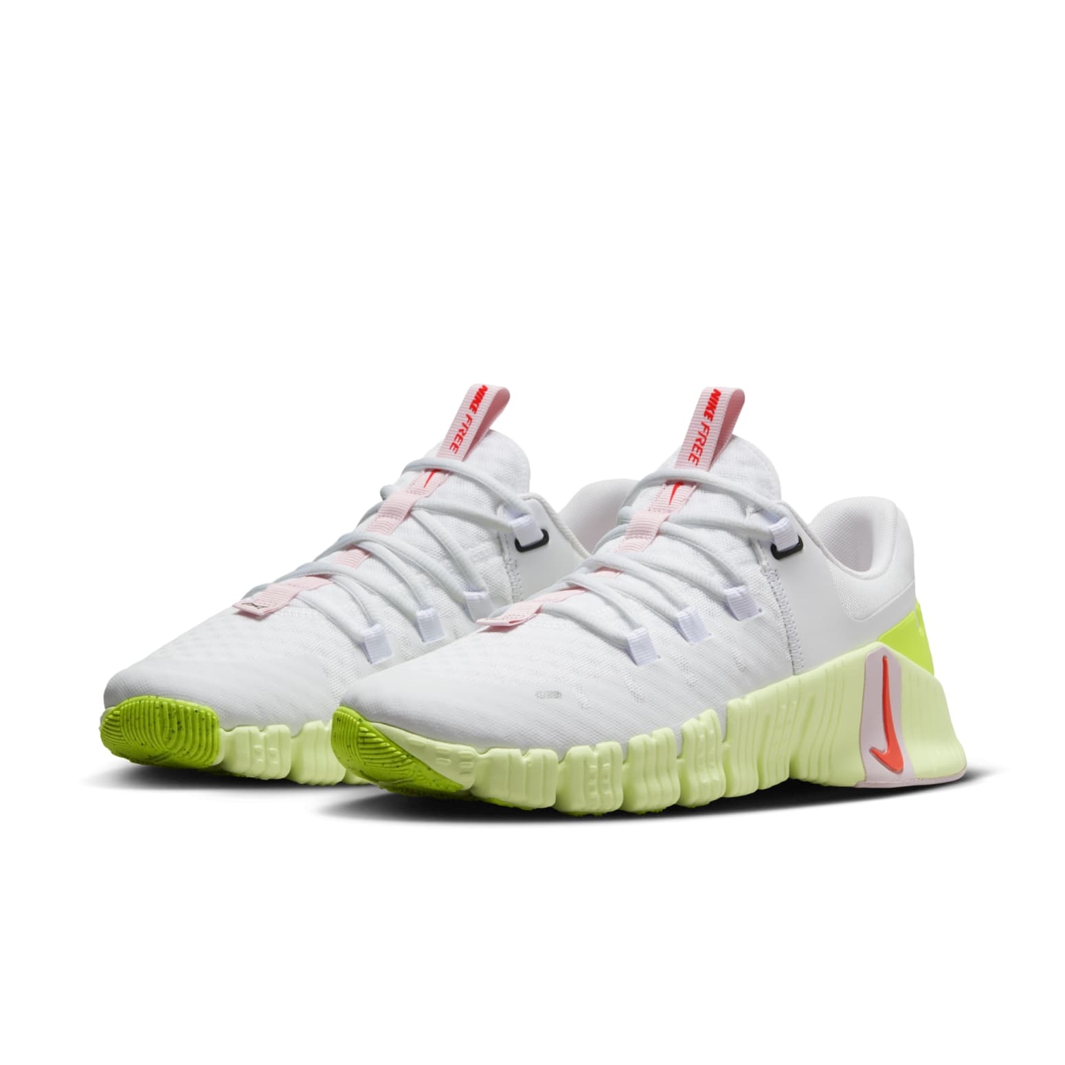 (WMNS) Nike Free Metcon 5 'Barely Volt Pink Foam' DV3950-104 - 3