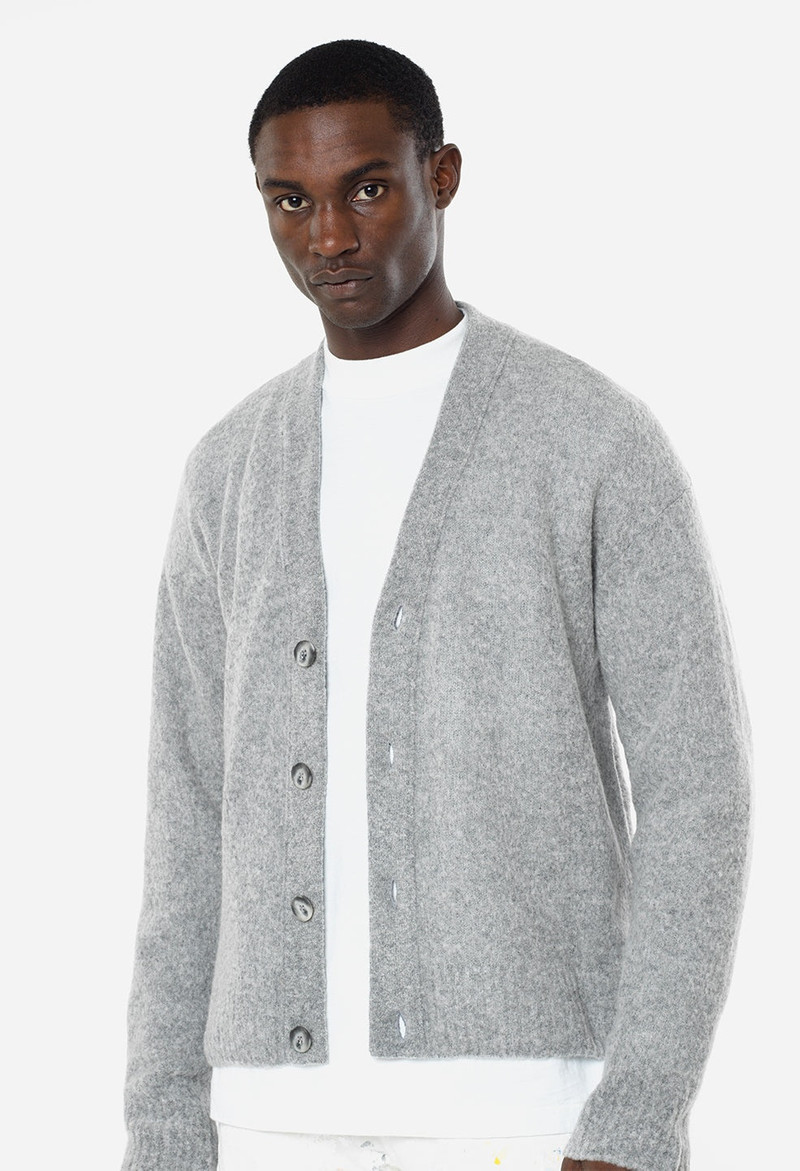 WOOL POWDER KNIT CARDIGAN 7