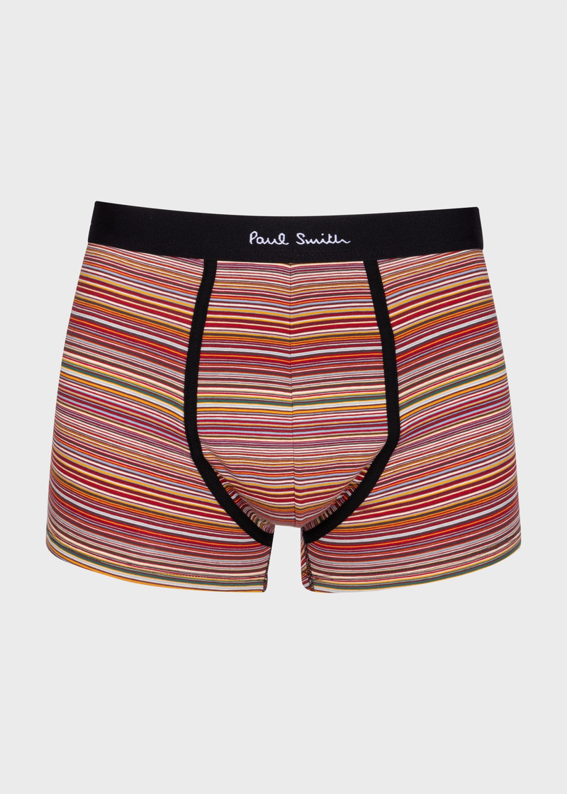 Paul Smith Cotton-Blend 'Signature Stripe' Mixed Boxer Briefs Three Pack outlook