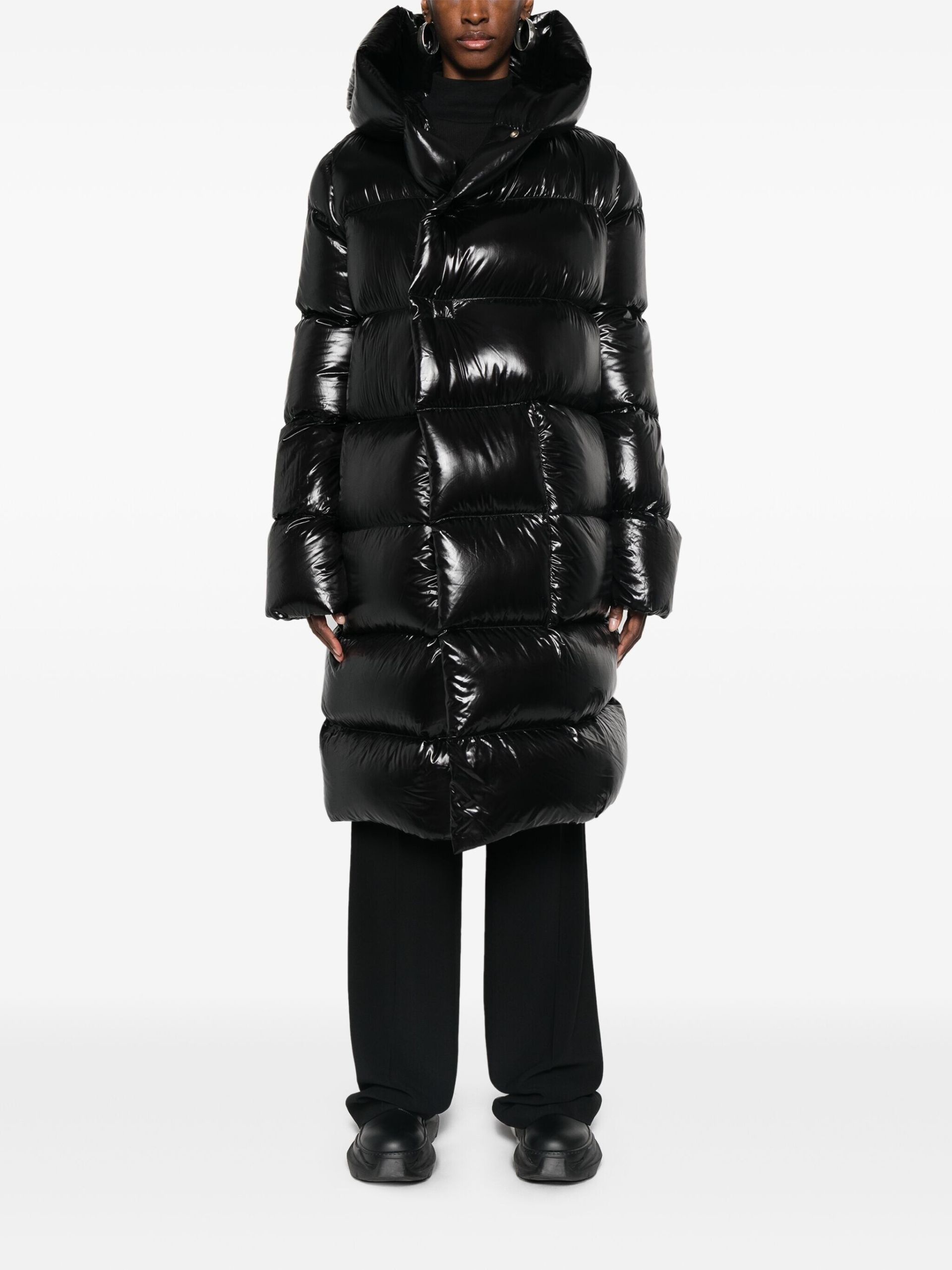 LS Hooded puffer coat - 2