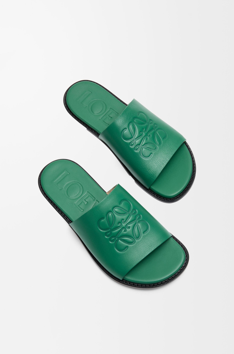 Flex Anagram slide in soft calfskin 4