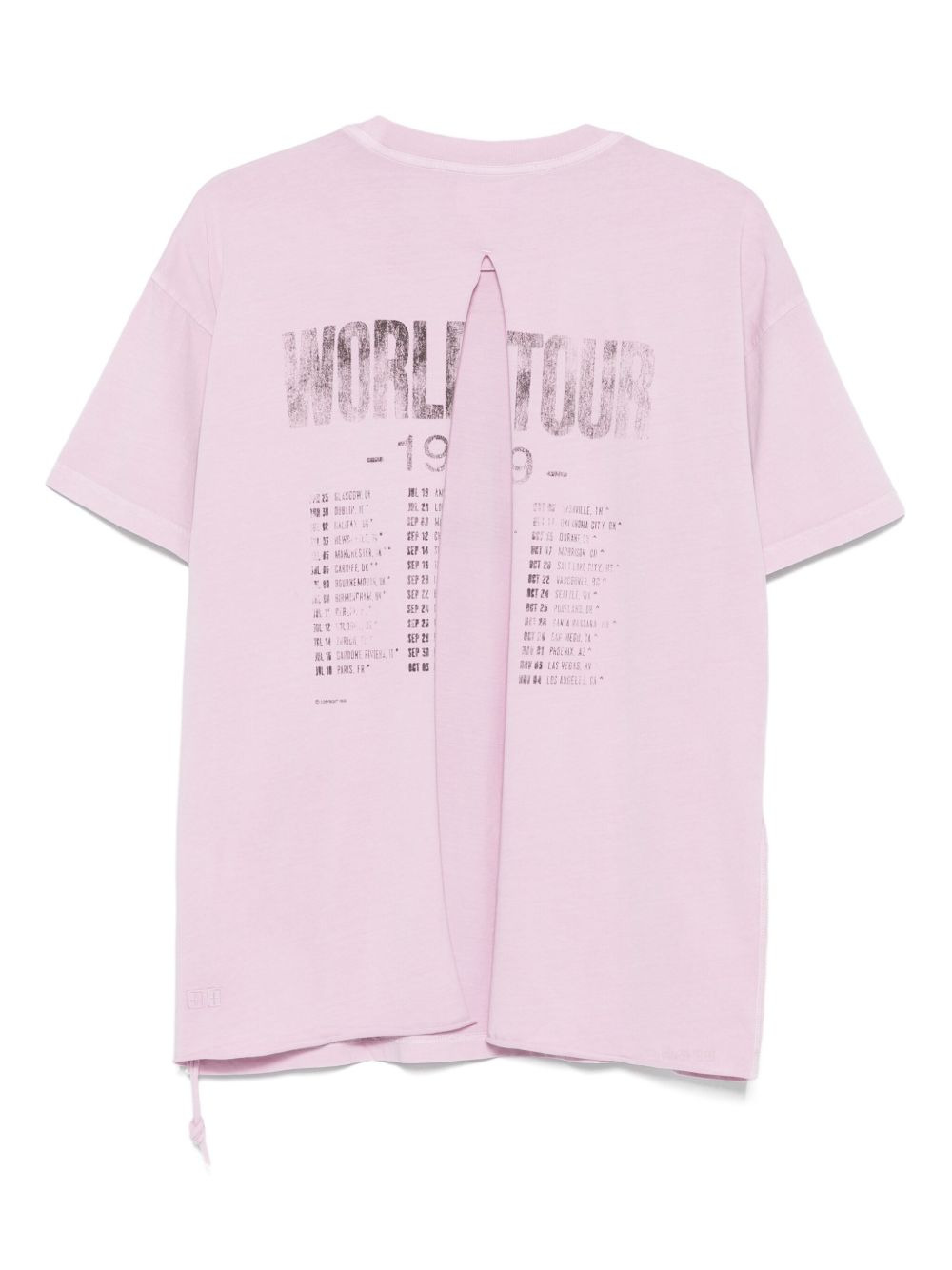 World Tour Oh G back-detail tee - 2