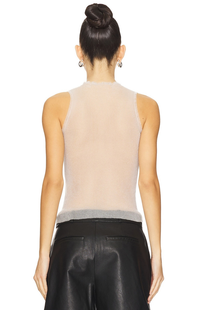 GCDS Celluloid Knit Tank Top outlook