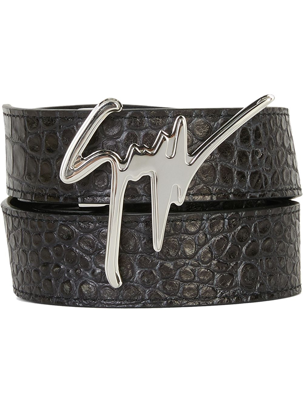 Signature buckle belt - 1