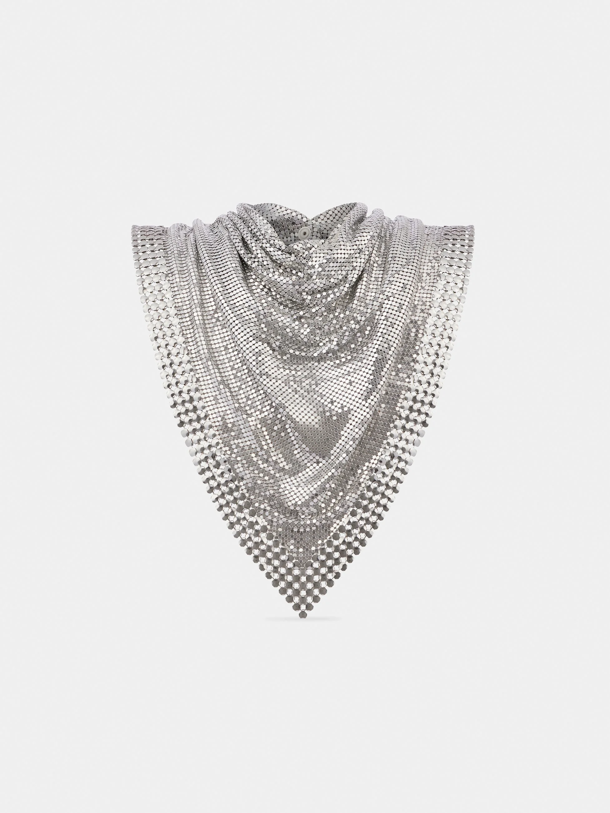 METALLIC CHAINMAIL SCARF - 1