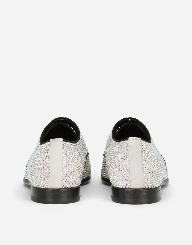 Derby shoes with fusible rhinestones - 3