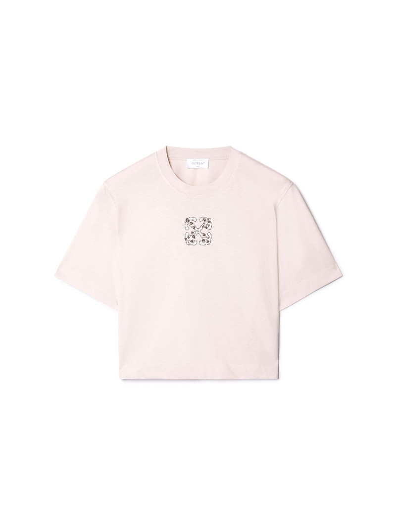 Bling Leaves S Arrow Crop Tee 1