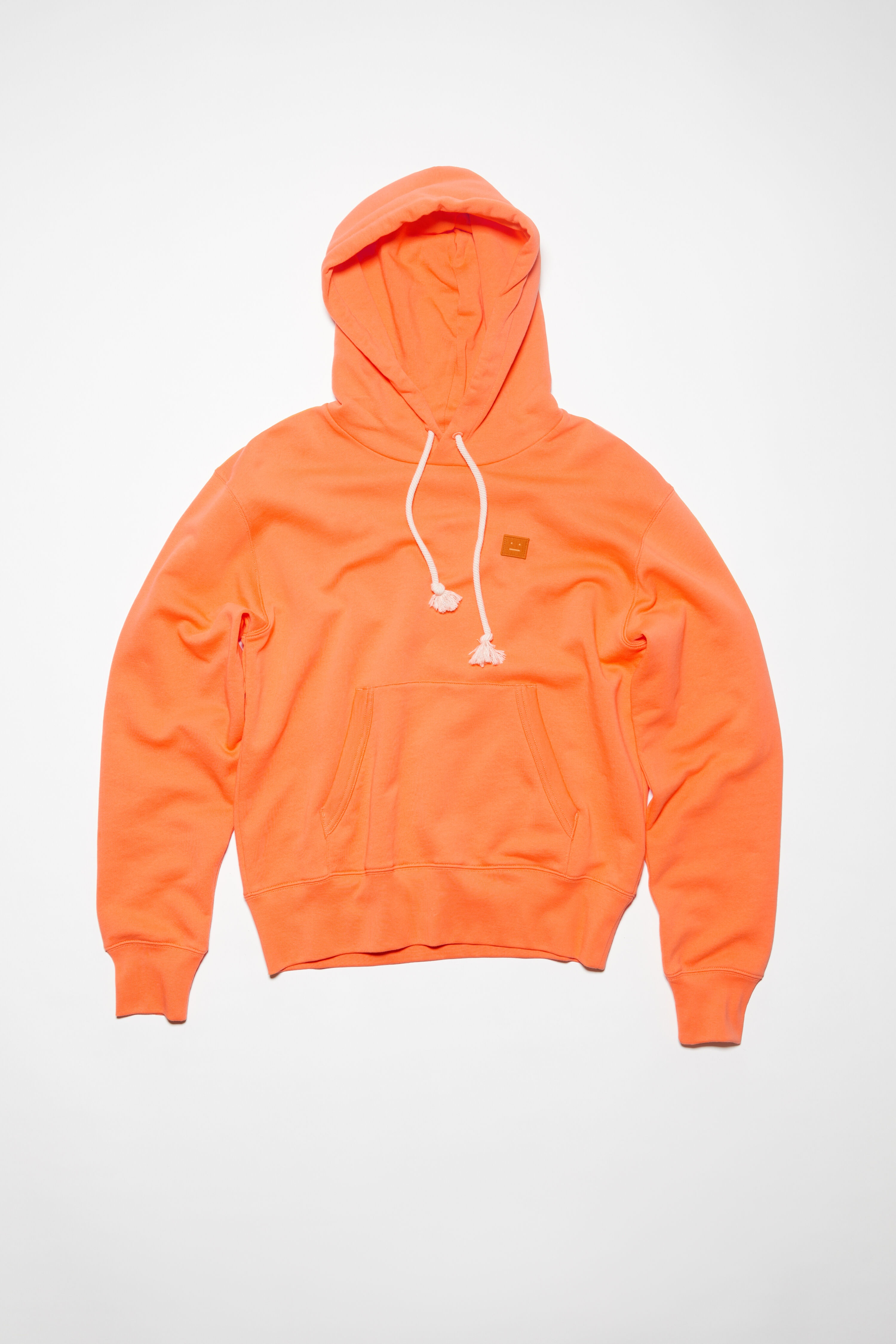 Hooded sweatshirt - Regular fit - Mandarin orange - 1