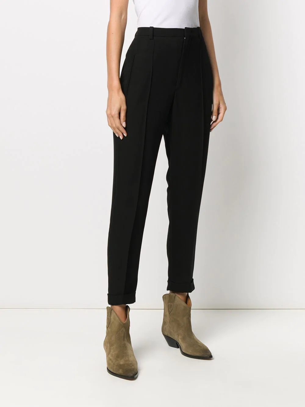 tailored cropped trousers - 3