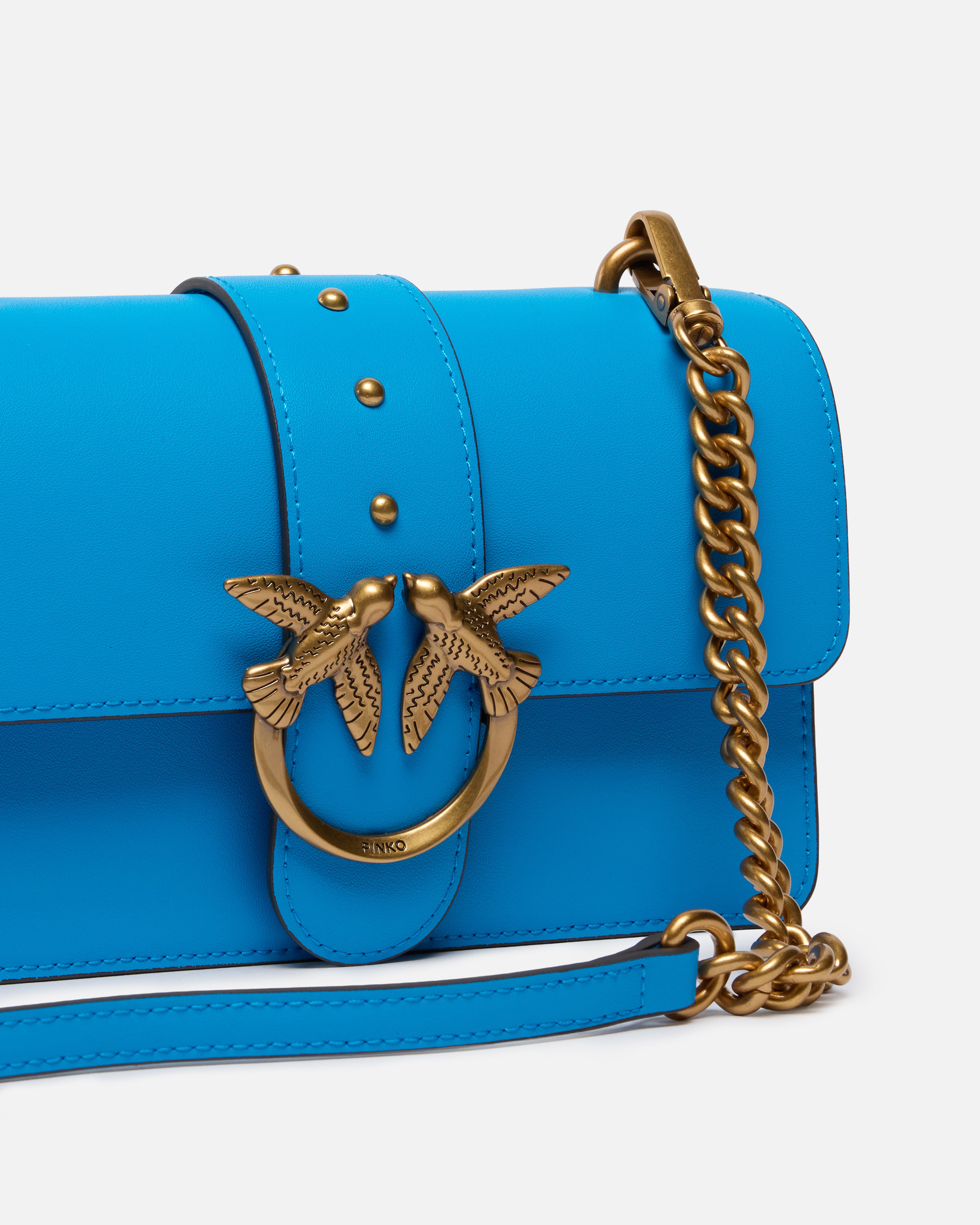 LOVE BAG ONE SMALL CROSSBODY BAG IN LEATHER - 3