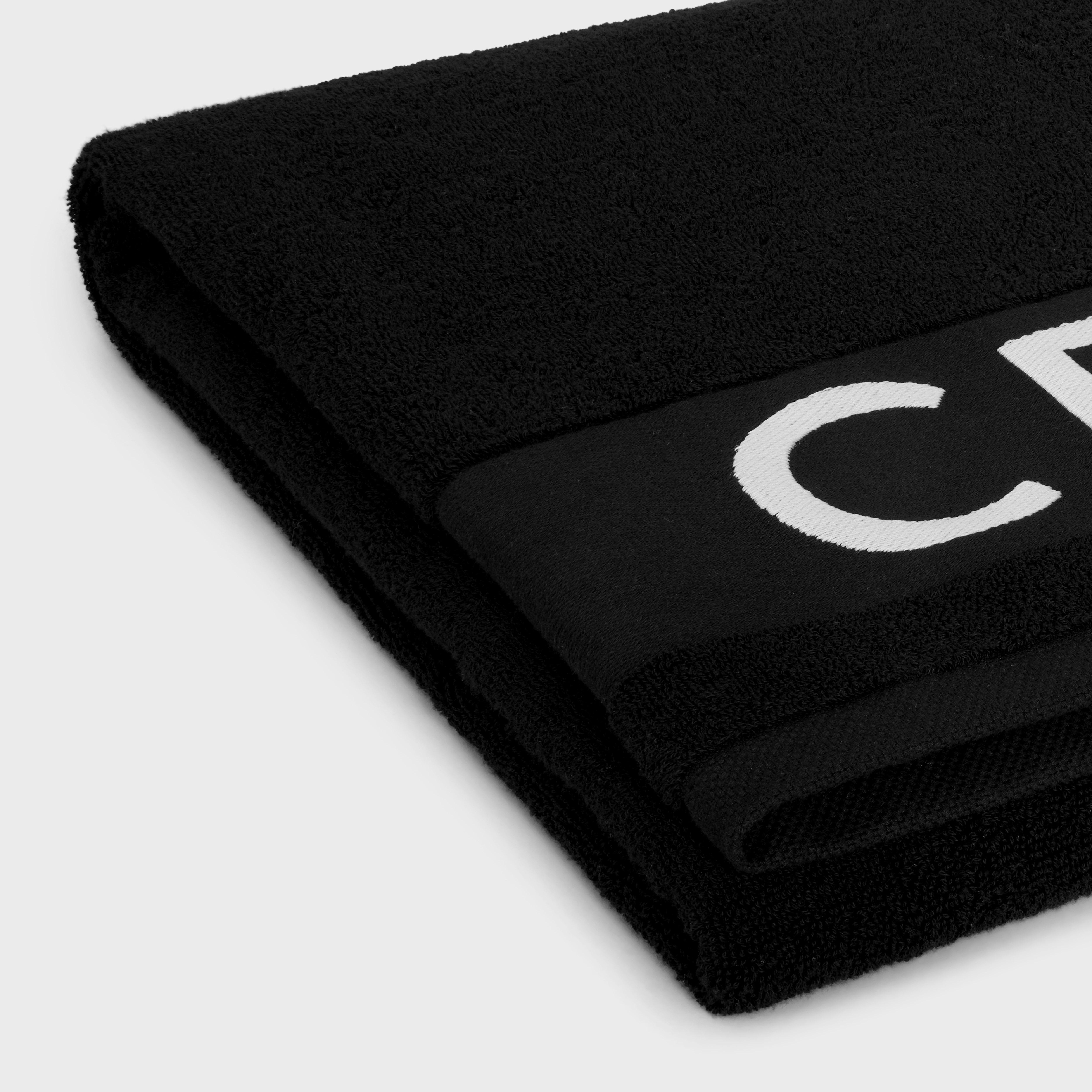celine beach towel in terry cotton - 4