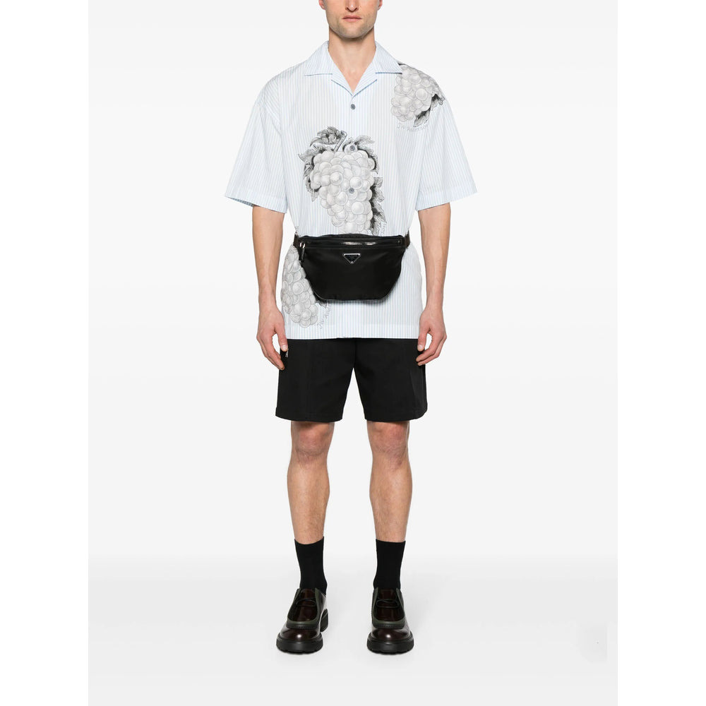 Prada Black Belt Bags Men - 2