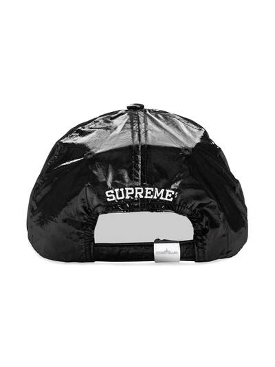 Supreme x Stone Island New Silk Light cap outlook