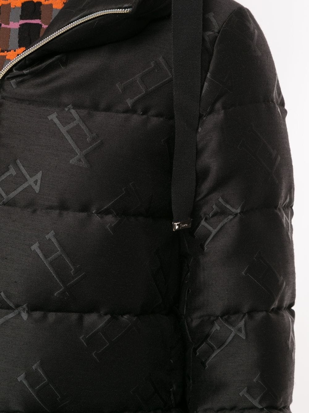 H printed puffer jacket - 5