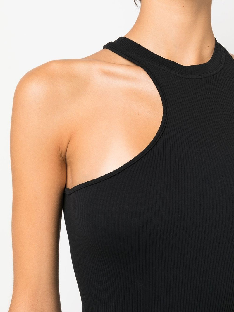 racer-neck fitted dress 5