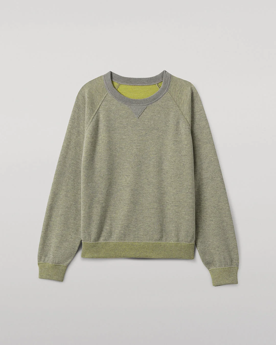 Beach Yellow Cashmere Sweatshirt - 1