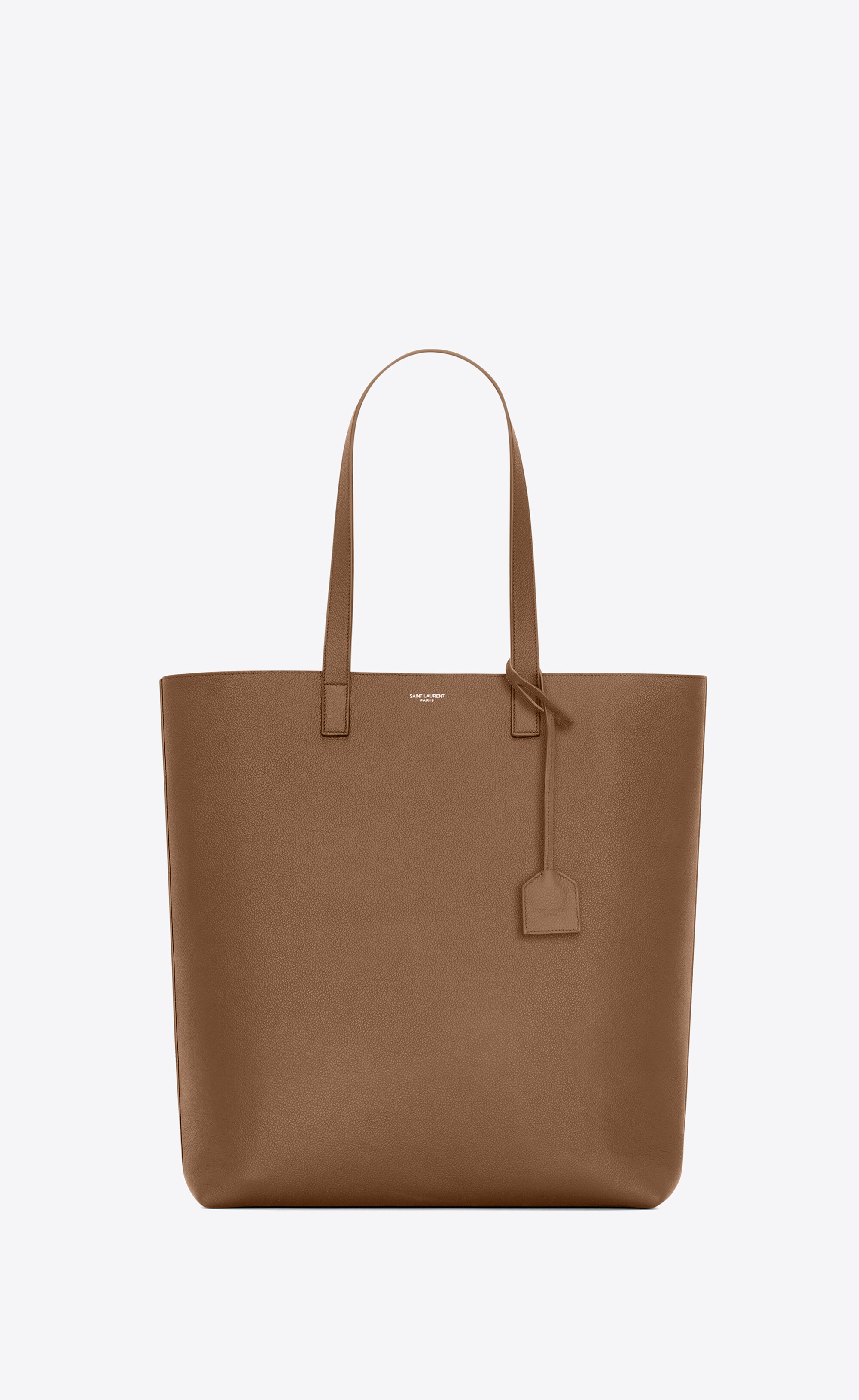 bold shopping bag in grained leather - 1