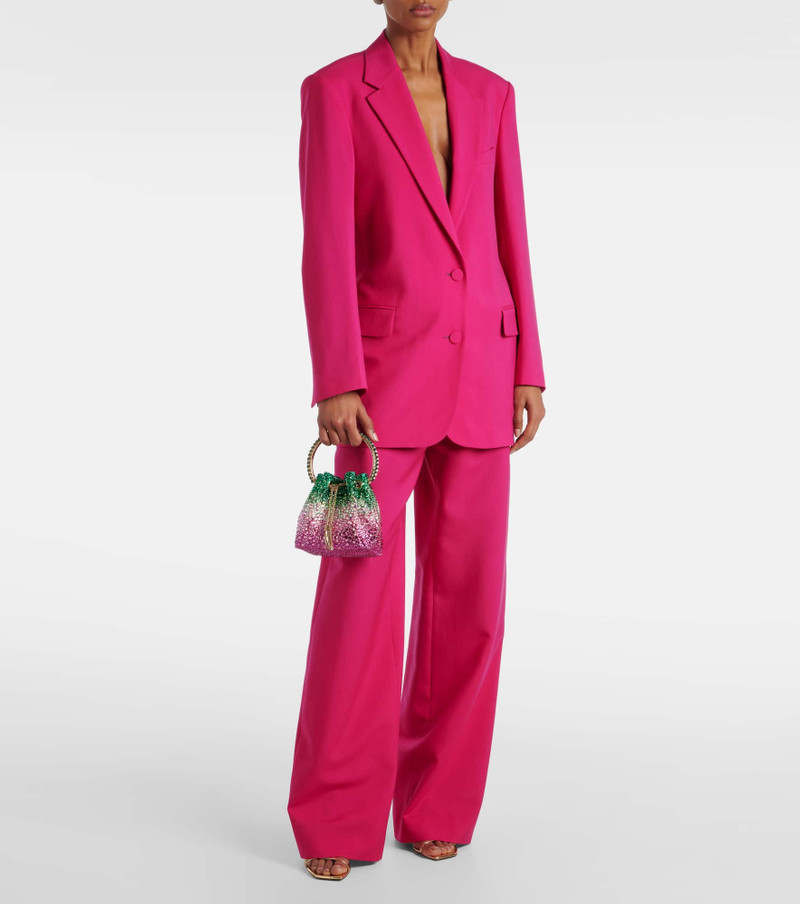 JIMMY CHOO Bon Bon Small embellished bucket bag outlook
