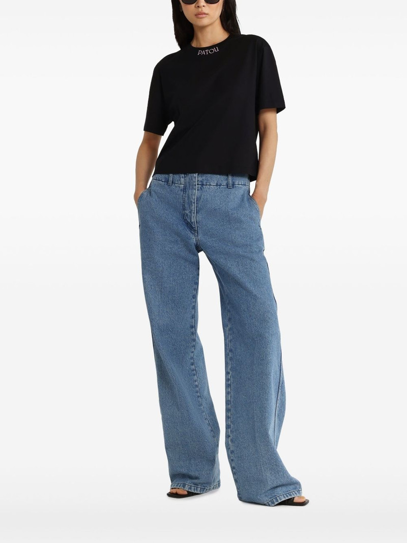 PATOU logo-embroidered T-shirt outlook