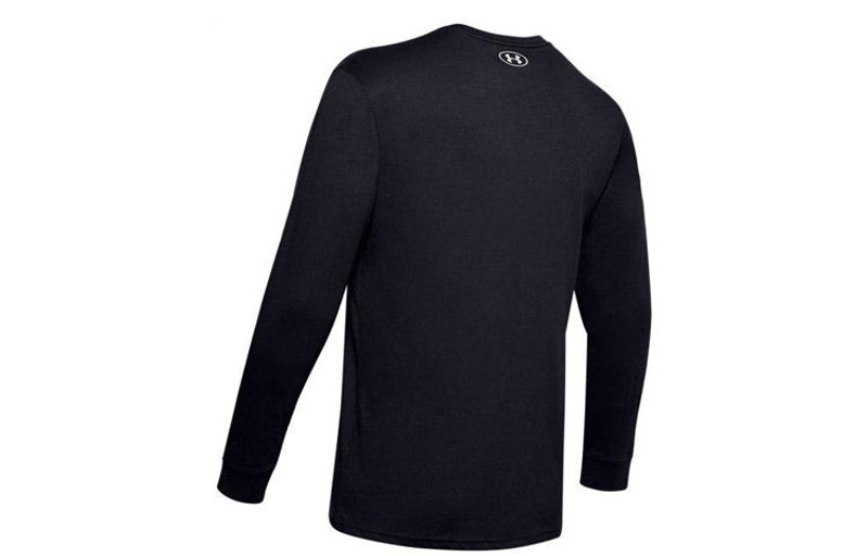 Under Armour Under Armour Boxed Sportstyle Half Long-Sleeve T-shirt 'Black' 1351624-001 outlook