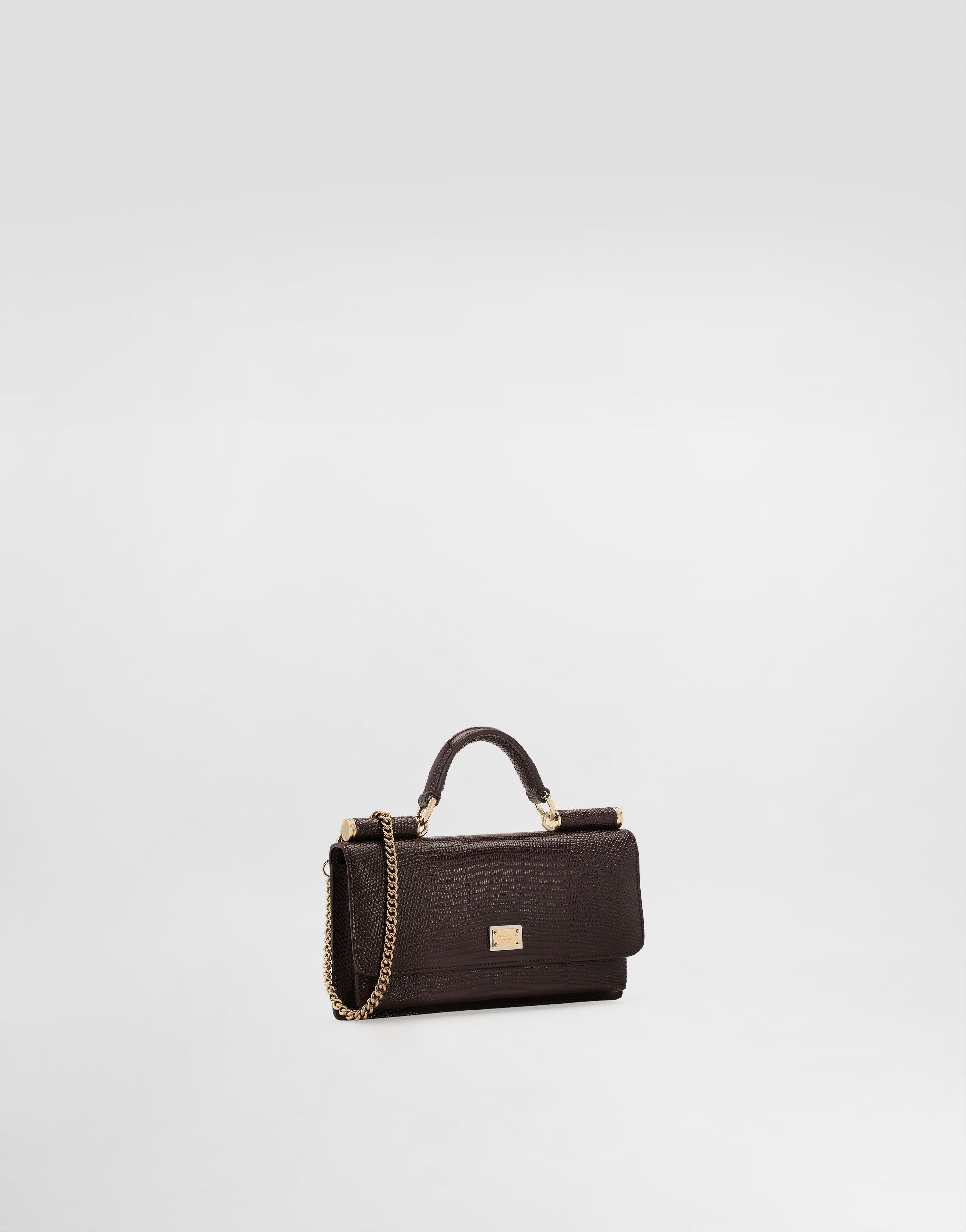 Iguana-print mini bag - 3