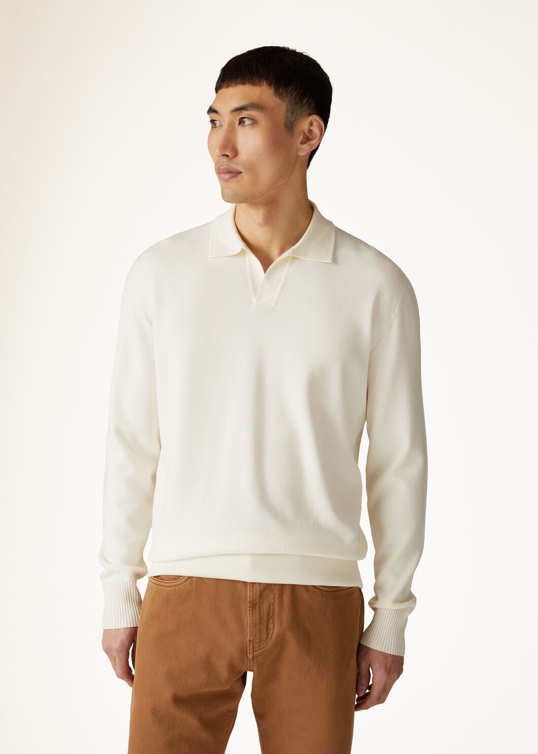 Buttonless Polo-shirt - 2