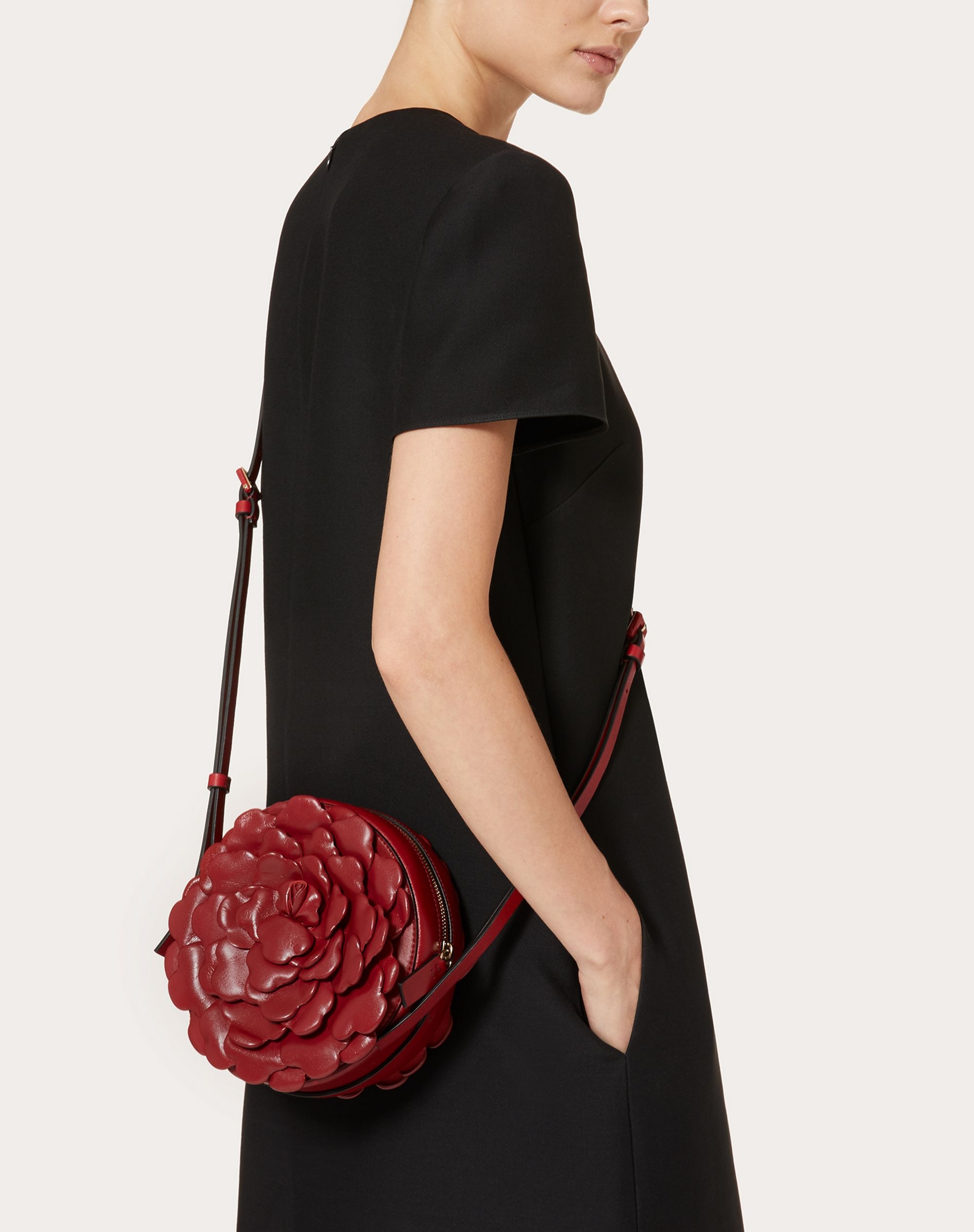 Valentino Garavani 03 Rose Edition Atelier Round Crossbody Bag - 6