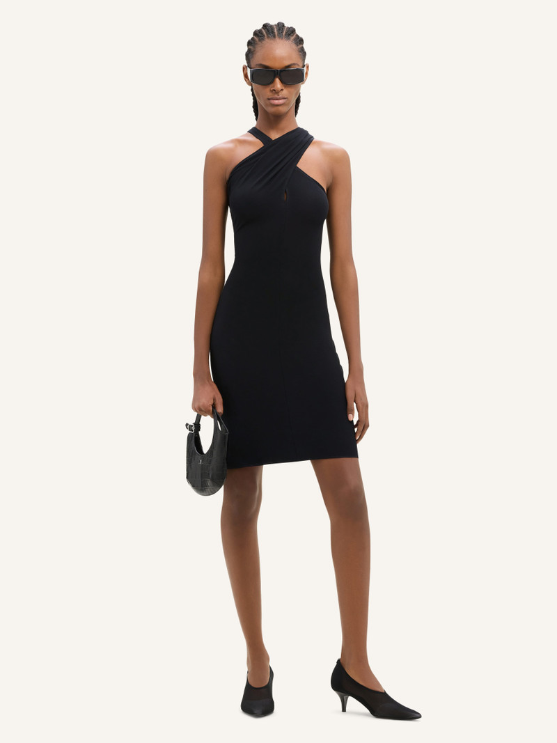 courrèges CRISS CROSS MINI JERSEY DRESS outlook