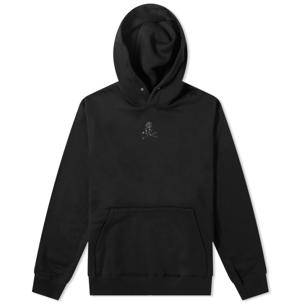 MASTERMIND WORLD Swarovski Skull Popover Hoody - 1