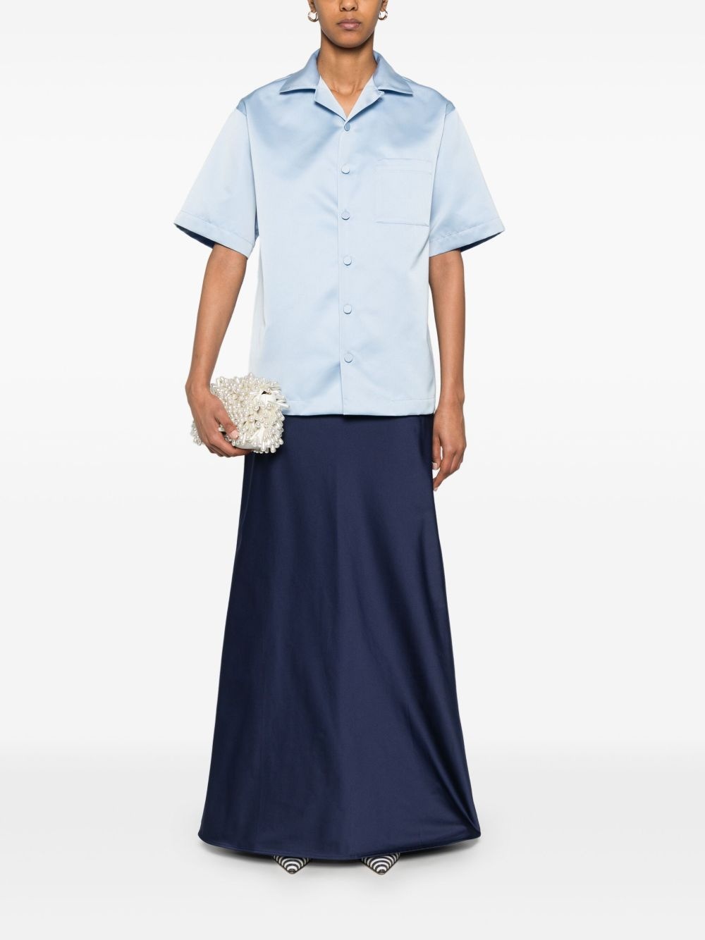 satin shirt - 2