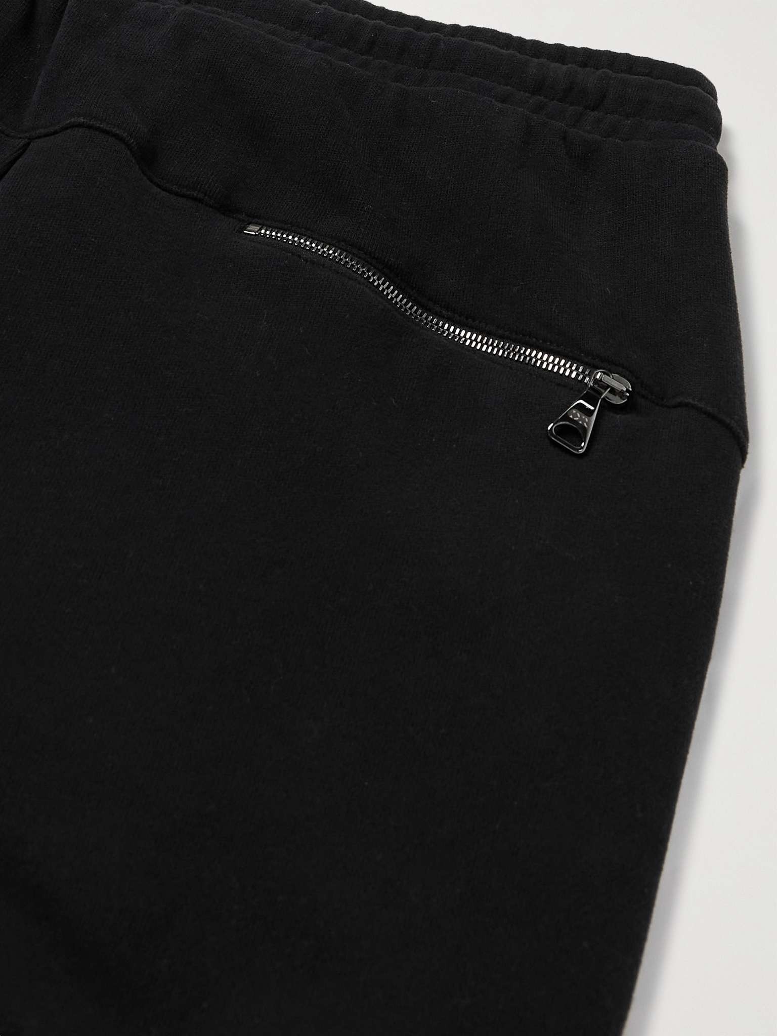 Devon Slim-Fit Tapered Cotton-Jersey Sweatpants - 5