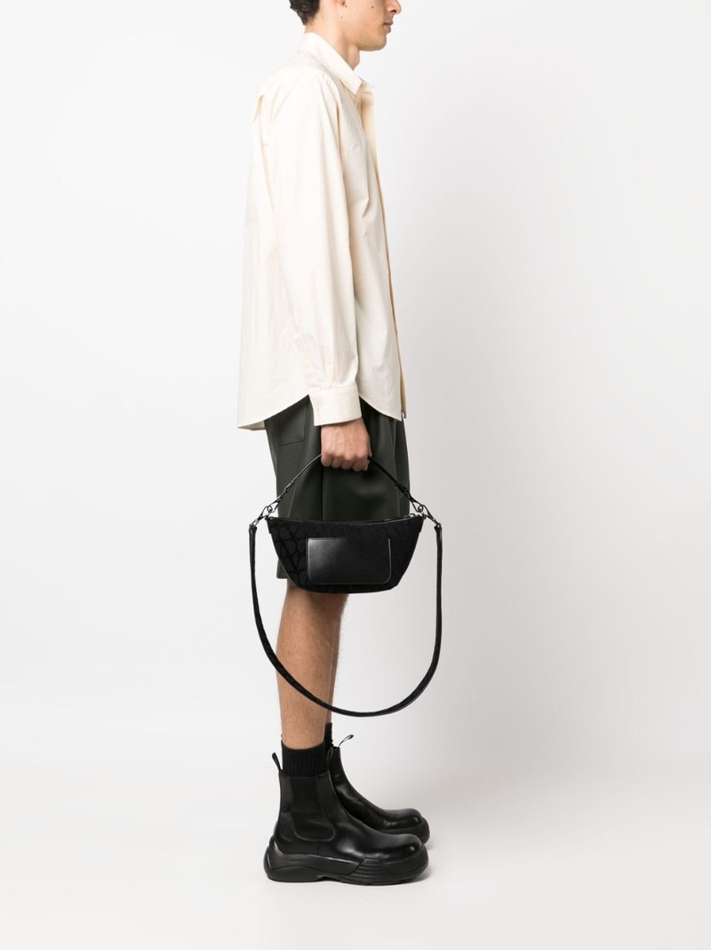 Valentino Toile Iconographe leather-trim shoulder bag outlook