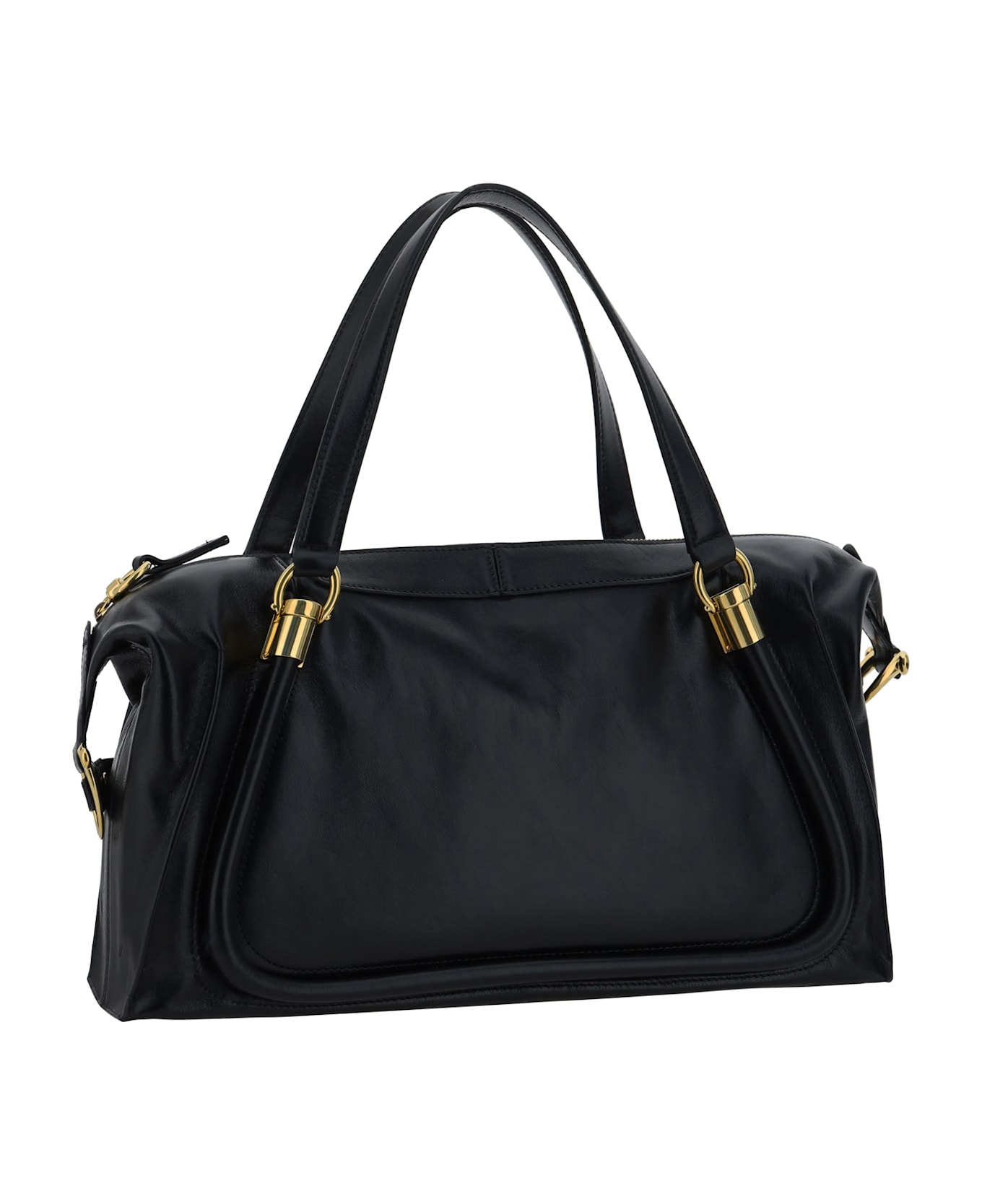 Paraty 24 Shoulder Bag In Black Leather - 3
