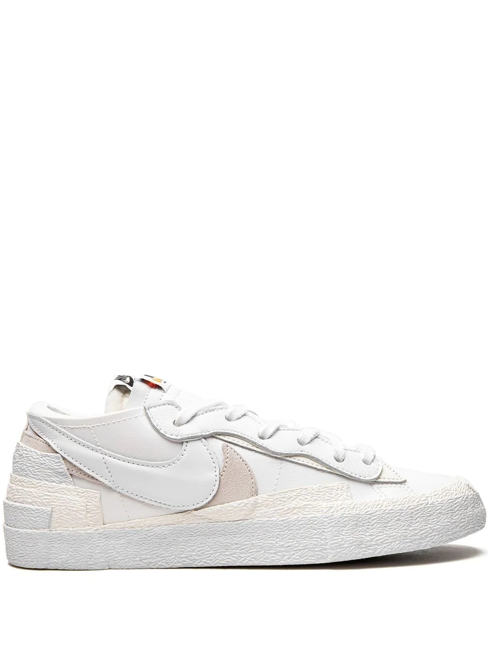 x sacai Blazer Low "White Patent Leather" sneakers - 1