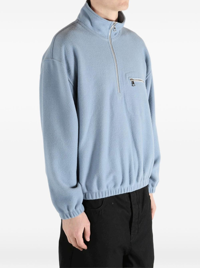 half-zip fleece sweatshirt 3