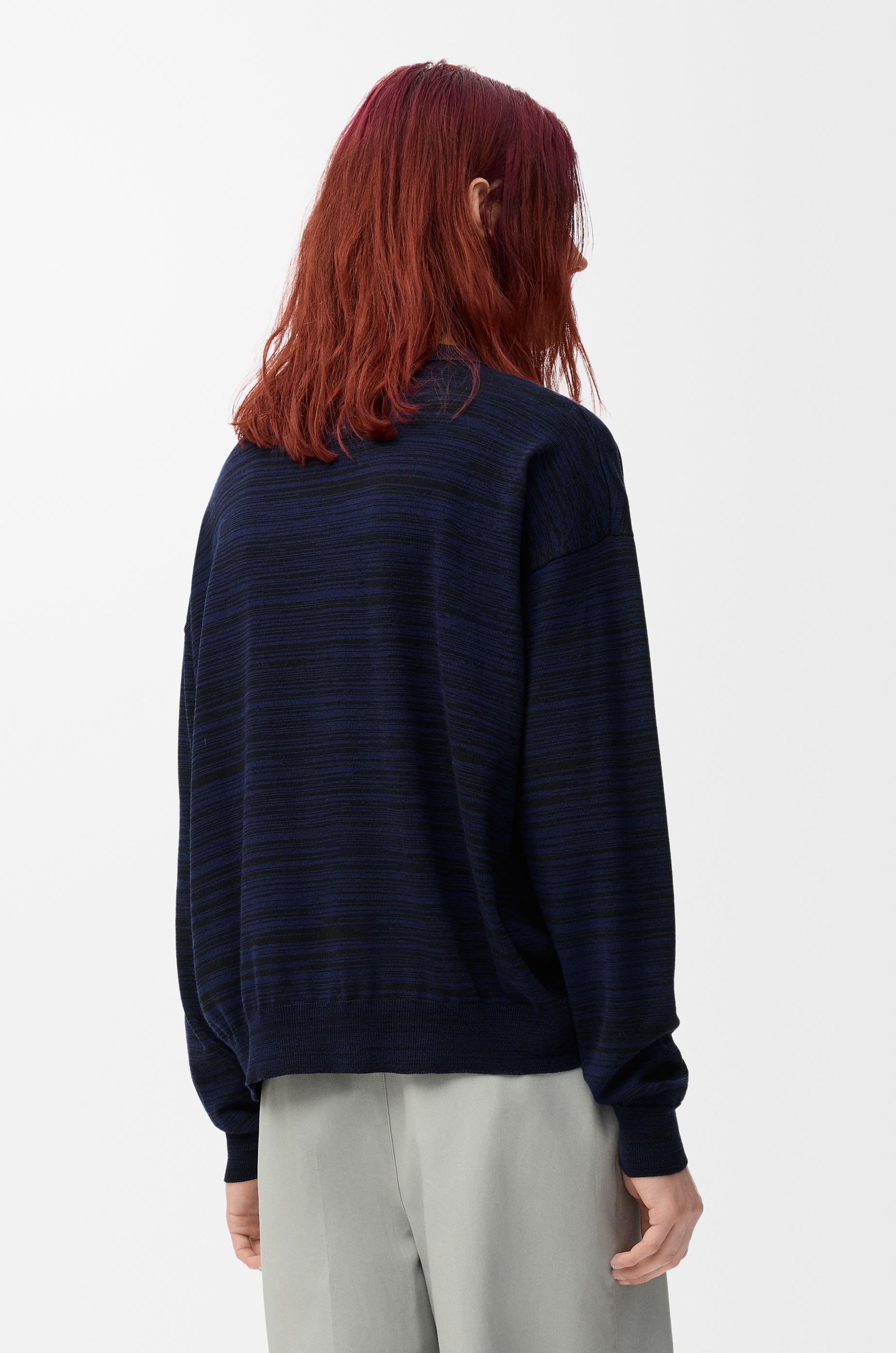 Polo sweater in wool - 4