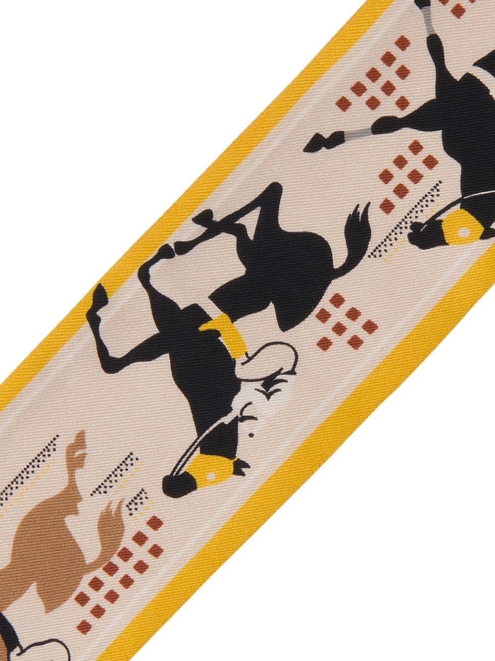 horse print scarf - 3